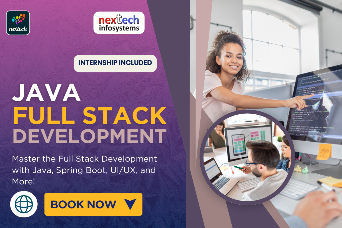 Learn Java Fullstack at Nextech Infosystems
