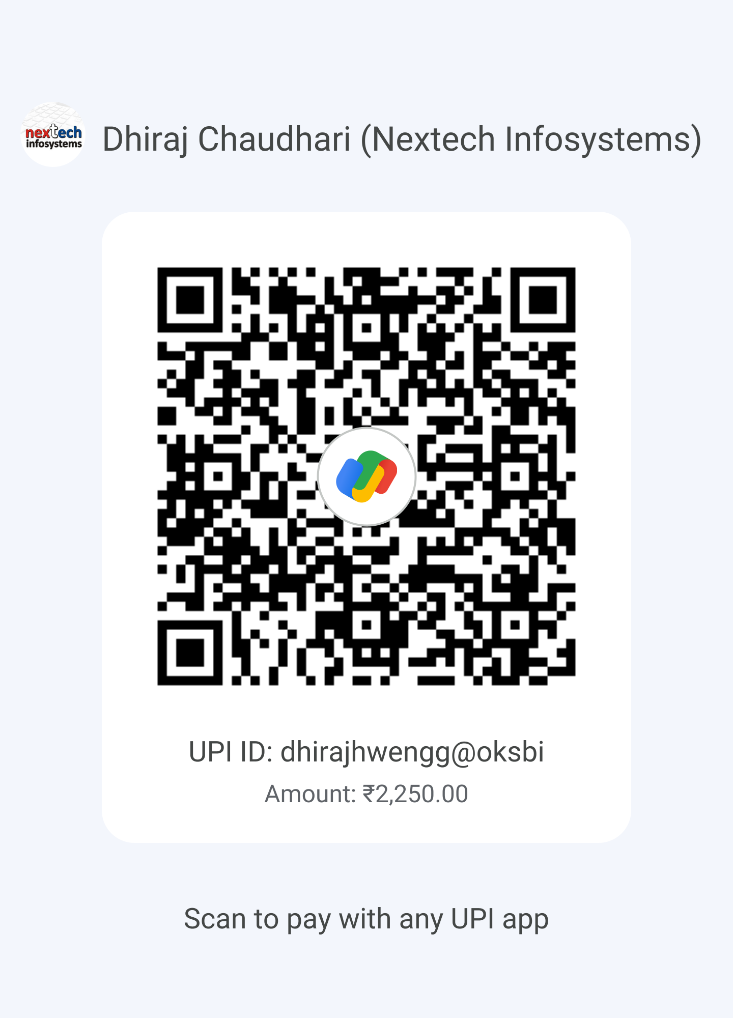 Installment Payment QR Code